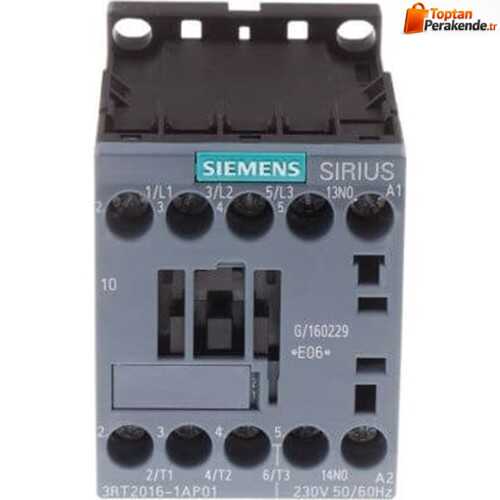 Siemens - 3RT2016-1AP01 9A 4kW 230V AC Sirius Kontaktör
